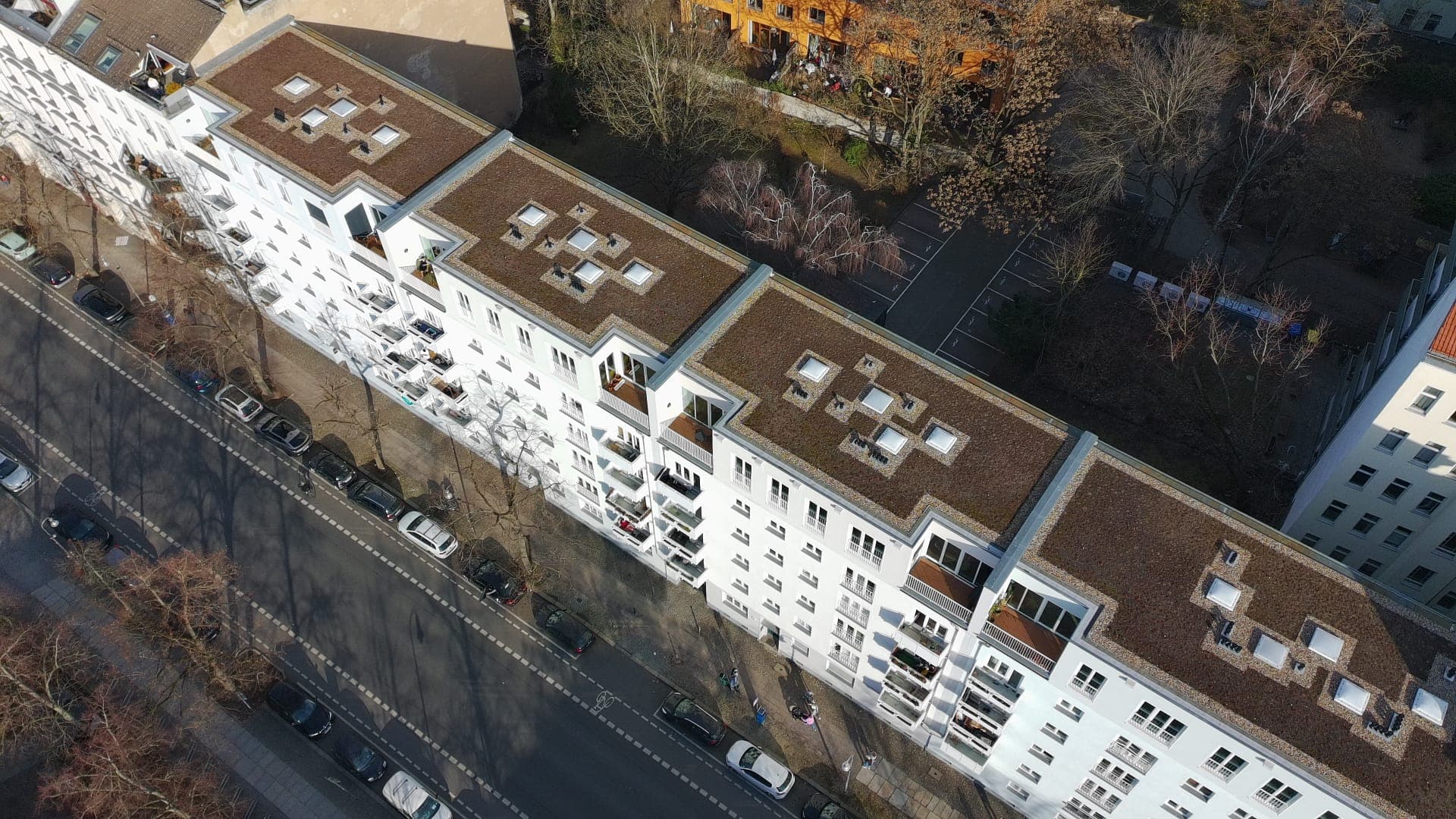 Dachaufstockung Großbeerenstraße 43–46