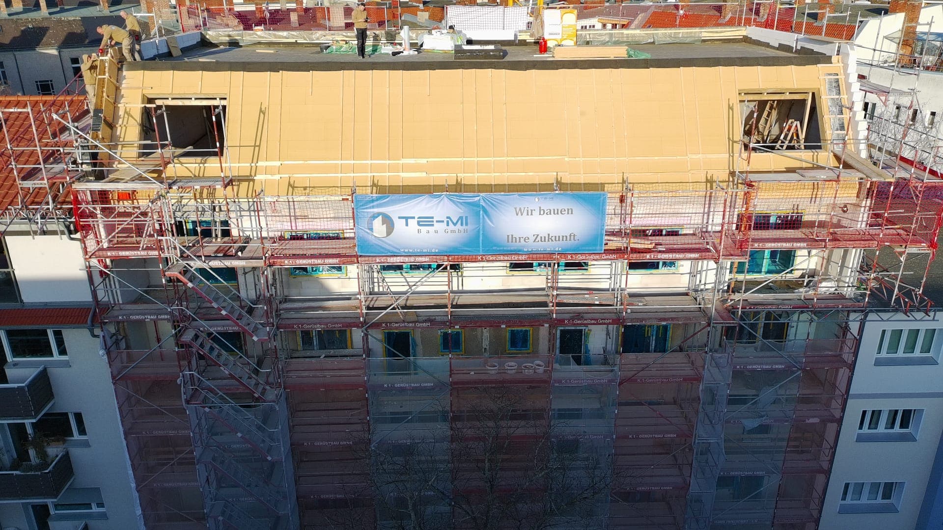 Dachaufstockung Seesener Straße